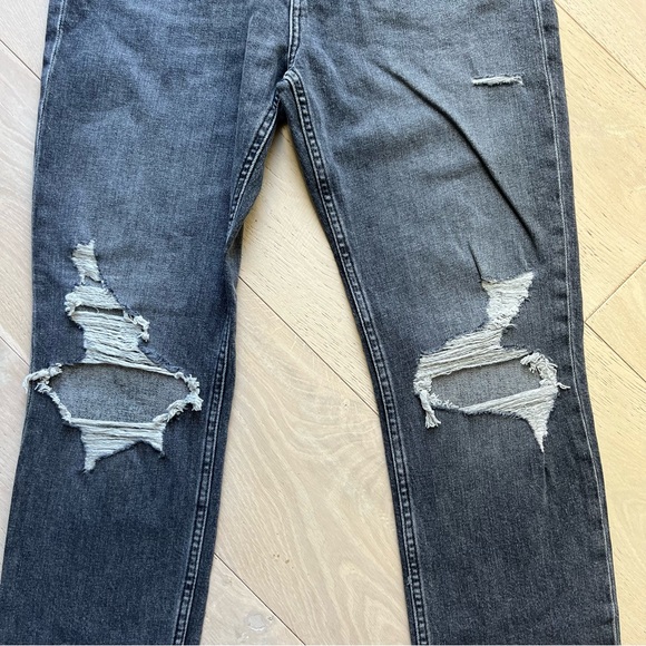 NWT Hudson Jeans Distressed Holly High Rise Straight Jeans - Picture 4 of 8